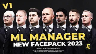 ML Manager New Facepack 2023 V1 - Sider and Cpk - Football Life 2024 and PES 2021