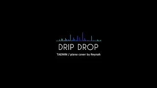 "Drip Drop" Piano cover - Taemin