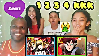 FAMÍLIA in REACT 2x1 Vibe Animes👻 (M4 Remix)|Vibe Gaara⌛(Naruto) | Style Trap |Sidney Scaccio |MHRAP