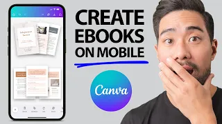 How To Create an Ebook in Canva on MOBILE - Step-by-Step Tutorial