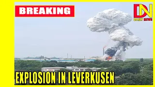 Explosion rocks chemicals site in western German city of Leverkusen
