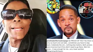 Will Smith gets told off by original Aunt Viv Janet Hubert for his altercation at the Oscar's