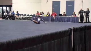 Adria Biles, Simone Biles' Sister Floor Routine