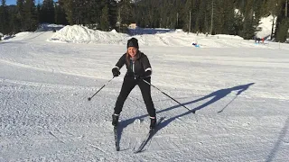 Cross Country Skiing for Beginners - How to Stop - Tips and Tricks