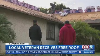 Veteran Gets Free Roof Just In Time For Thanksgiving