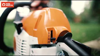 Jak uruchomić pilarkę Stihl