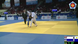 66 kg Kodzhakov R Heydarov H 18 04 2015 Т3 Кубок Европы по дзюдо среди юниоров и юниорок, САНКТ ПЕТЕ