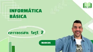 Corrección test 2 - Informática básica