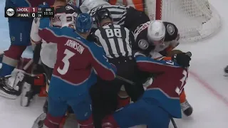 Anaheim Ducks Vs Colorado Avalanche Scrum