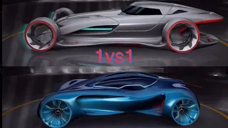 Asphalt 8 | Wich Car is Faster??? Mercedes-Benz Silver Lightning vs Mercedes-Benz Biome