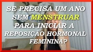 ❶ Terapia de Reposição Hormonal Feminina - Quanto Tempo Esperar Para Iniciar? -  vanderlea coelho