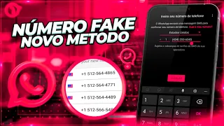 EM 2 MINUTOS🔥 COMO CRIAR NÚMERO FAKE PARA WHATSAPP MÉTODO NOVO (CRIAR NUMERO VIRTUAL 2023)✅️