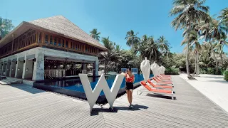 The W Maldives $2k/night Resort Review | Lagoon View | Spectacular Overwater Villa | Private Pool