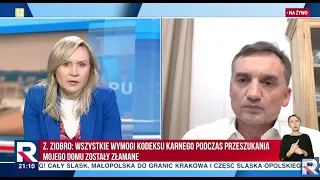 Z. Ziobro o koalicji 13 grudnia, stosuje metody bandyckie, demonstruje pogardę wobec prawa | W Punkt