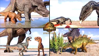15 NEW BABY DINOSAURS SHOWCASE, I REALLY LOVE THEM! (MOD) | Jurassic World Evolution 2