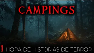 1 Hora de Historias de Terror en Campamentos | Historias Reales