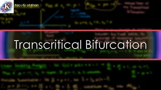 Transcritical Bifurcations | Nonlinear Dynamics and Chaos