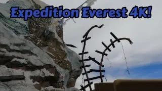 Expedition Everest in 4K! [Disneys Animal Kingdom - August, 2022]