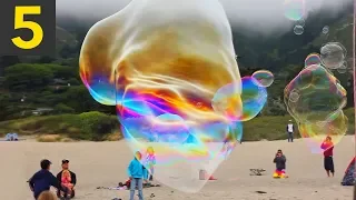 Top 5 Giant Bubbles - Unbelievable!