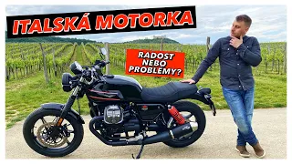 Italská motorka - radost nebo i problémy? MOTO GUZZI V7 Special Edition