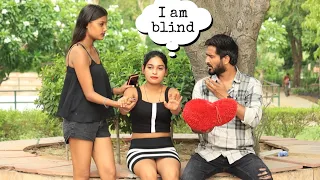 Prank On Blind Girl Gone Emotional | Yash Choudhary