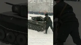 Военная постановка ВОВ среди школьников в Болгаре #shorts