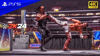 WWE 2K24 - Shawn Michaels vs. The Undertaker - Casket Match Gameplay | PS5™ [4K60]