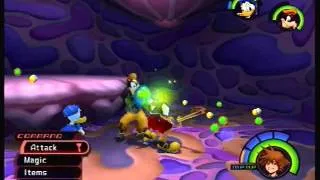 Let's play Kingdom Hearts Final Mix HD part 19 Parasite Cage Rampage
