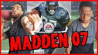 THROWBACK FOOD WAGER! - Madden 07 Gameplay | #ThrowbackThursday