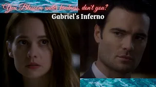 #Gabriel & Julia 💙 🔥- "First Dinner" Scene #Gabriel’s_Inferno Part I