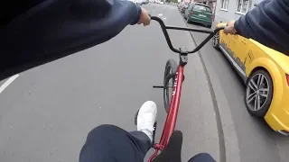 POV BMX Street / Bike Riding Real Life in Cologne / powered by Nikon