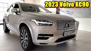 2023 Volvo XC90 B5 Plus AWD Visual Review - Exterior Interior Details