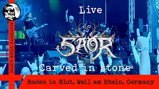 Live SAOR (Carved in stone) 2023 - Baden in Blut, Weil am Rhein, Germany, 21 Jul