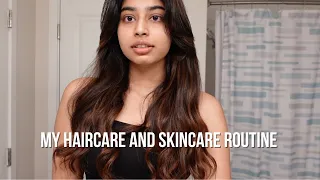 My Haircare and Skincare Routine.( AM and PM Routine)