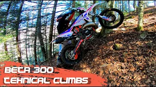 Beta 300 Racing - Crash and New Tehnical Enduro climbs