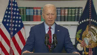 Biden comments on pro-Palestinian protests that have disrupted colleges