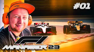 TAKING OVER MCLAREN | F1 Manager 23 Career Part 1: Bahrain