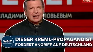 RUSSLAND: Dieser Kreml-Propagandist fordert live im TV einen Angriff auf Deutschland