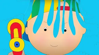 Water Fight on a Water Slide | Caillou Cartoon