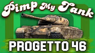 СЕГОДНЯ В Pimp My Tank - PROGETTO M35 MOD. 46! СТРЕЛЯЮЩИЕ КУСТЫ!► ОБОРУДОВАНИЕ И НАВЫКИ 2020 ГОД!