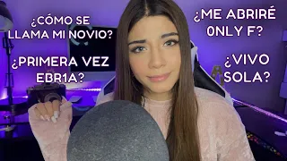 ASMR ESPAÑOL / PREGUNTAS Y RESPUESTAS / mis seguidores preguntan (SIN FILTROS)