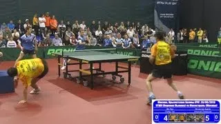 MA Lin, TAN Ruiwu vs BUROV, LIVENTSOV 1/4 Russian Premier League Playoff Table Tennis