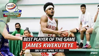 Best Player of the Game: James Kwekuteye | San Beda Red Lions vs AU Chiefs | April 17, 2022