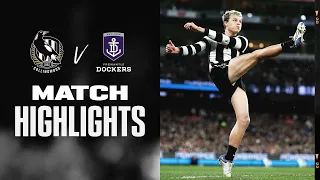 Collingwood v Fremantle highlights | Semi Finals, 2022 | AFL