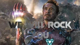 Marvel Cinematic Universe -  We will rock you .  Trubute Vol 2