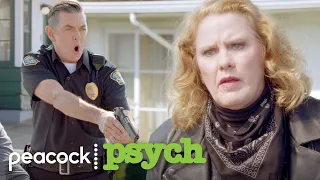 A cop's mom tried to kill him? | Psych