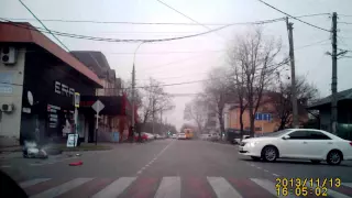 видео авария в краснодаре 13.11.2013