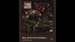 Duke Deuce Fell up in the club Karaoke ft A$ap Ferg