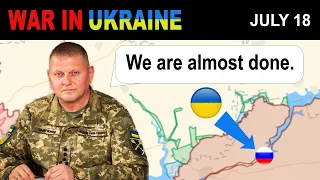 18 July: Clever. Ukrainians Destroy Russian Supplies in the South | War in Ukraine Explained