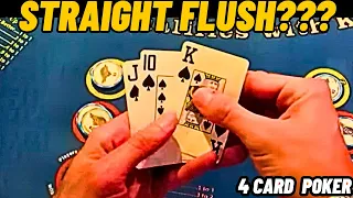 From Beginner to Winner: Straight Flush in Crazy 4 Card Poker